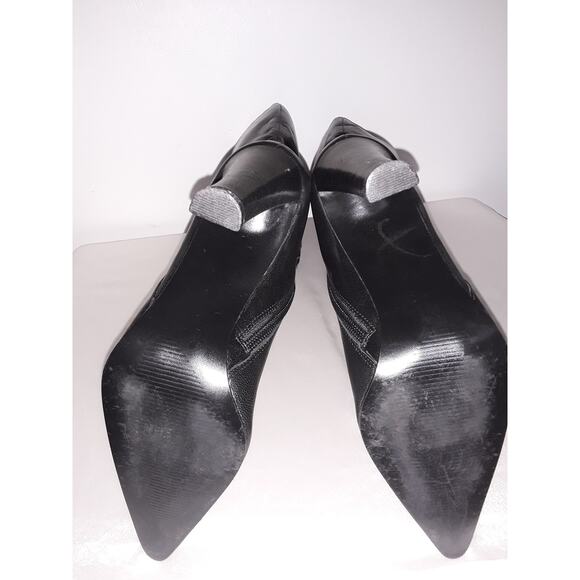 Colin Stuart Sz 6 Genuine Leather Boots With Silver Side Buckle - Picture 7 of 7